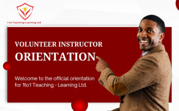 VOLUNTEER INSTRUCTOR ORIENTATION